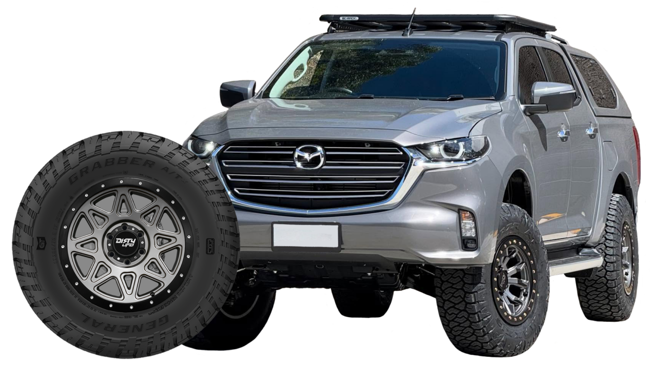Dirty Life Dt1 Fitted To A Mazda Bt50