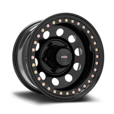 Genuine Beadlock Round Hole Black G1793on51651br Dynamic Wheel Co Steel Rims01219dwc Steel Wheel Range
