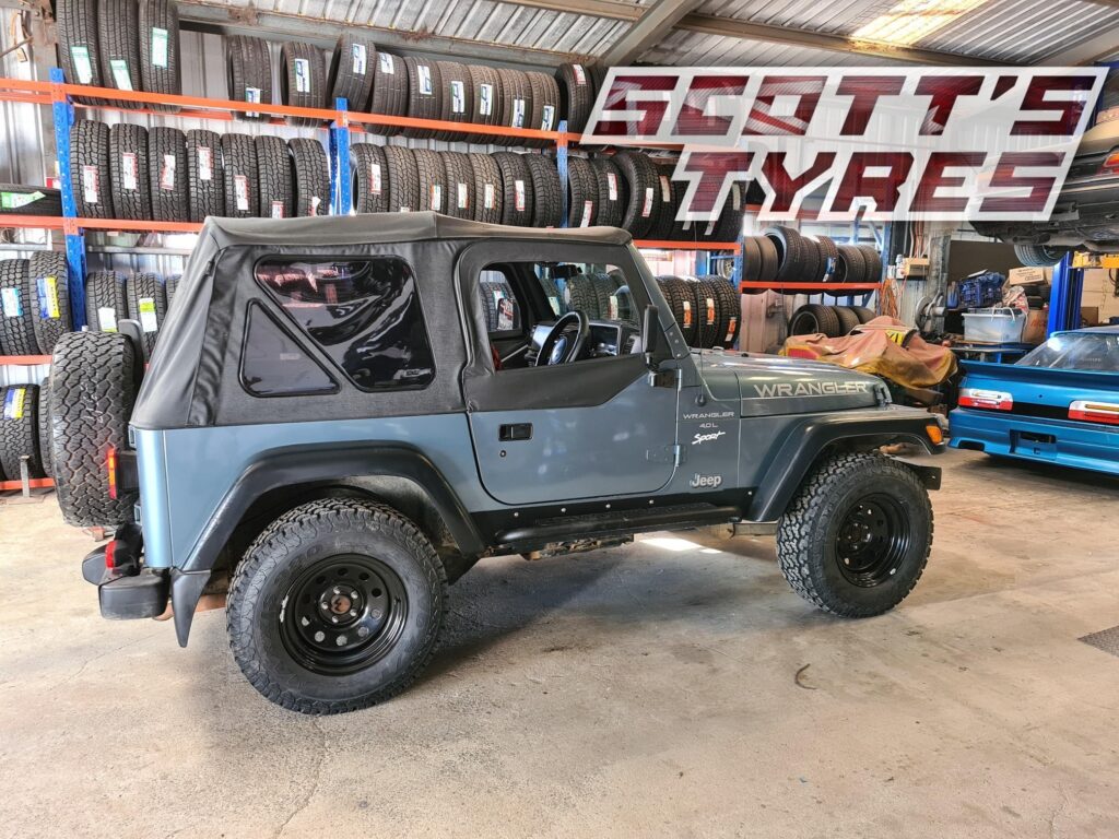 Scotts Tyres Dynamic Steelies On A Jeep Copy