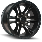 American Outlaw Railcar 6 Satin Black 25 Angle