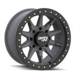 Dirty Life Dt 2 Dual Tek Satin Gunmetal Black Lip Front