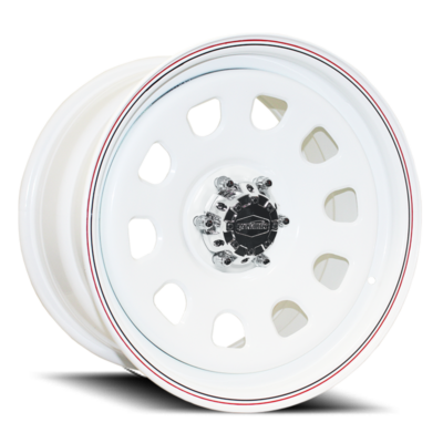 Dynamic Steel Wheels D Hole White 25 Angle