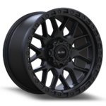 Elite Chaotic Satin Black 25 Angle