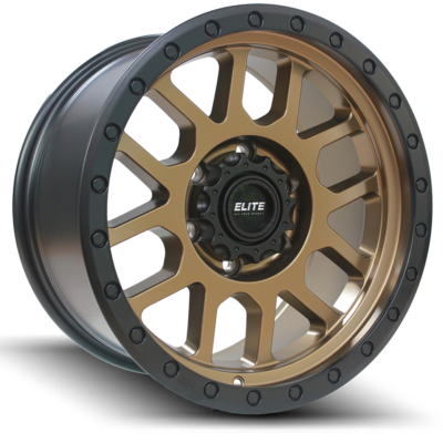 Elite Detroit Bronze Black Lip 25 Angle