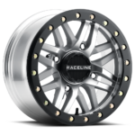 Raceline A91 Ryno Comp Beadlock Machined Black Lip 25 Angle